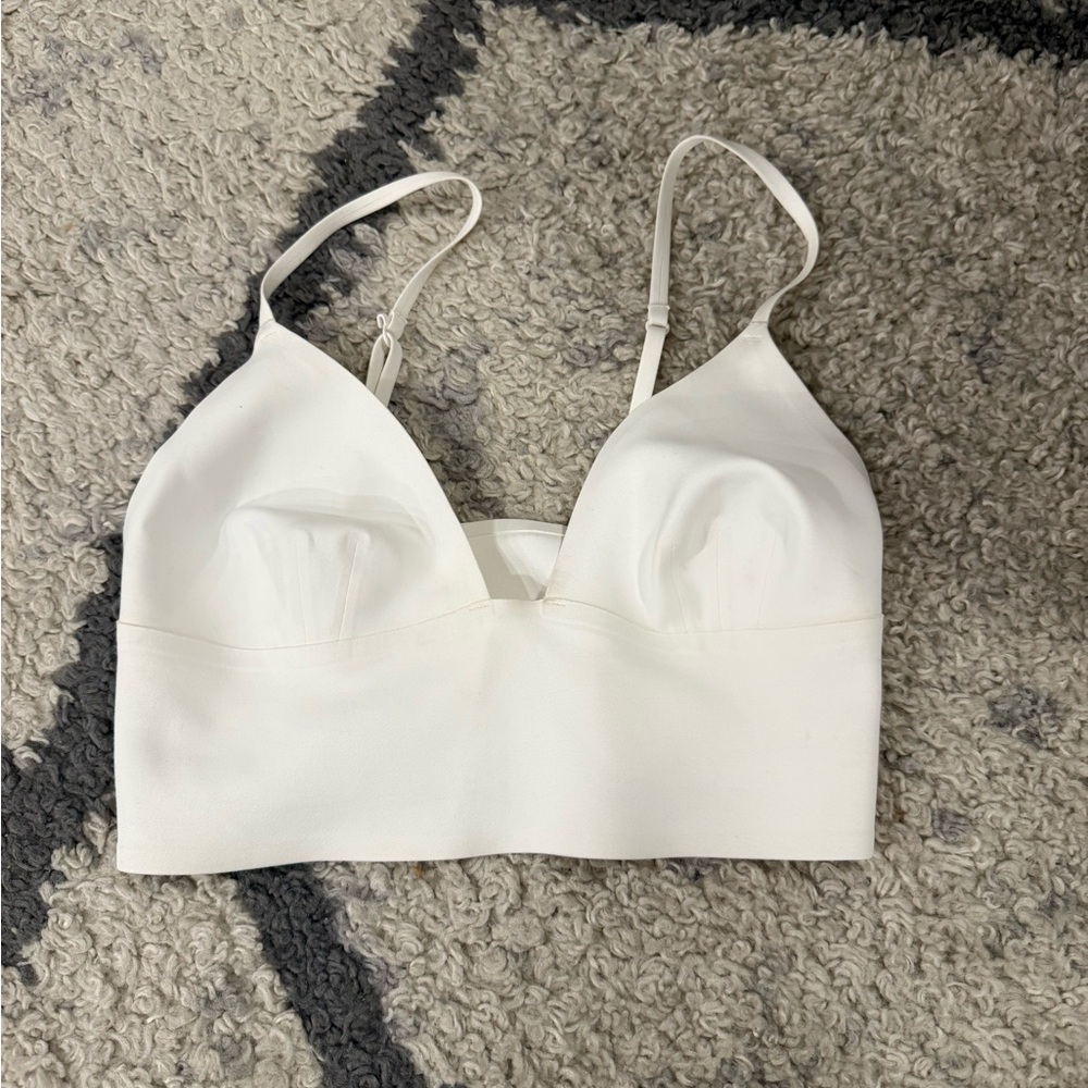 Free People White Bralette